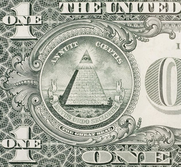 Eye of Providence - One dollar bill