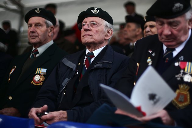 Unveiling Ceremony Of London's First Public Memorial To The Korean War