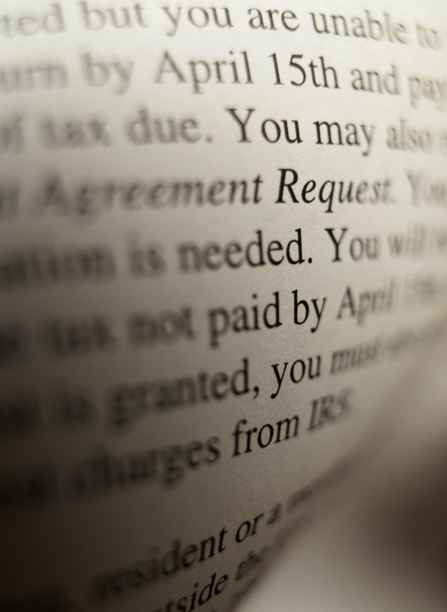 Income Tax Instruction Form