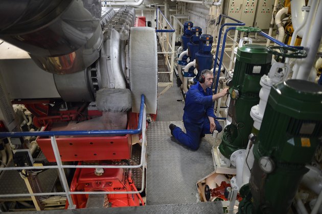A Glimpse Inside A Fishing Trawler During Scotland's Doors Open day