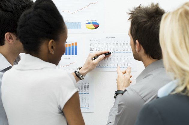 Discussing annual report