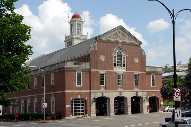 Old fashioned firehall