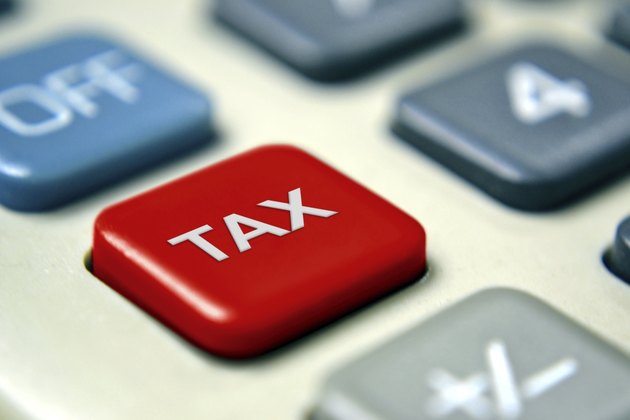 Tax Calculator with Red Button