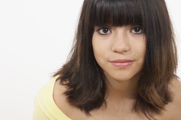 Portrait of a teenage girl