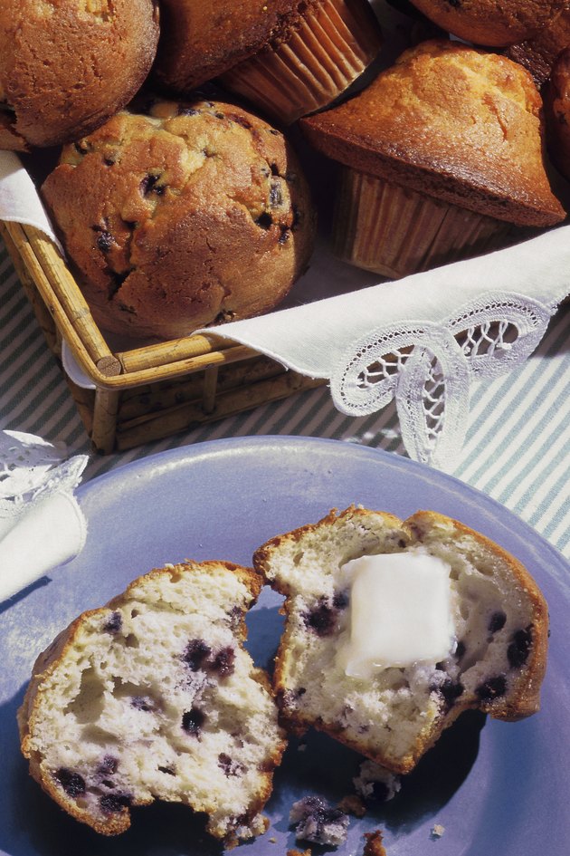 Blueberry muffins