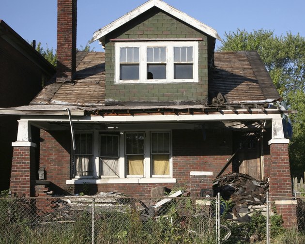 Abandoned house