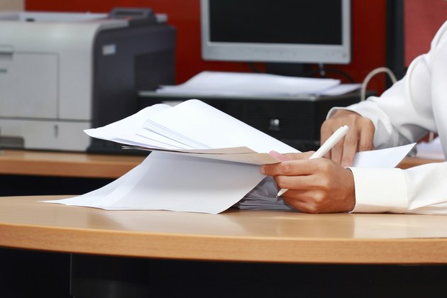 analyzing paper work