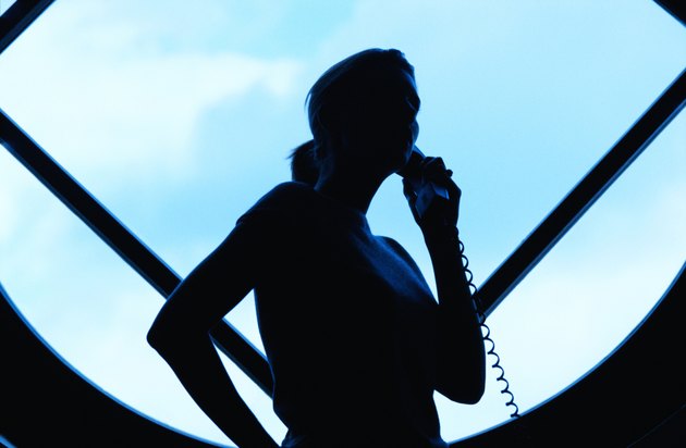 Woman on the phone