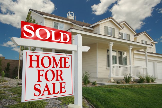 Sold Home For Sale Sign