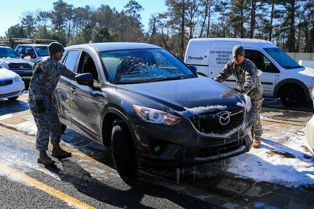 Atlanta Area Residents Continue To Deal With After Effects Of Winter Storm