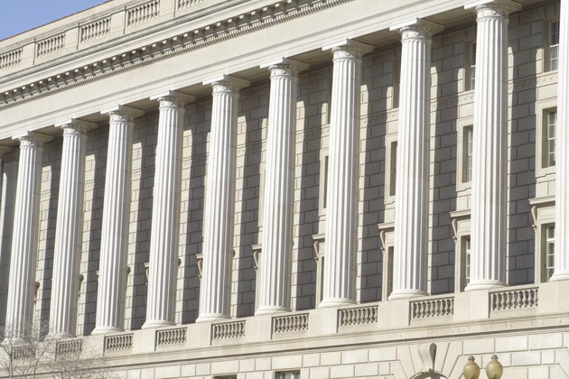 Second Italian Renaissance Revival Rural Villa Style Facade IRS building