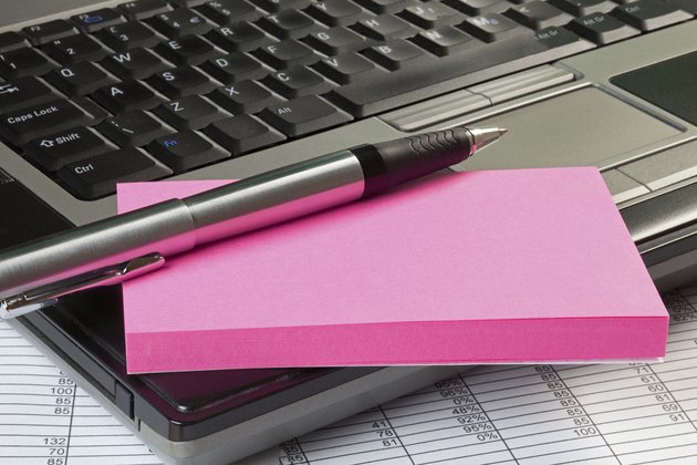 Laptop and Notepad with Copy Space