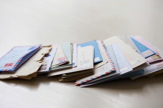 Letters On Tabletop