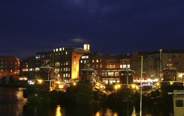 Tugboats In a Harbor
