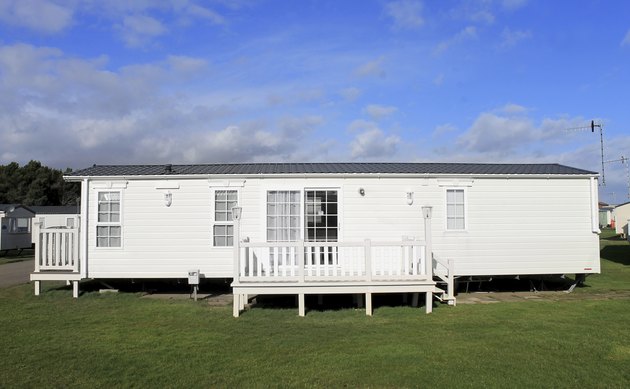 Luxurious modern caravan