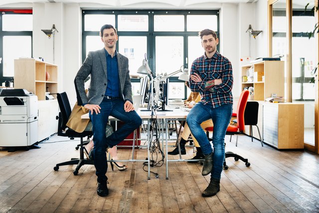 Start-up Business Team in Office