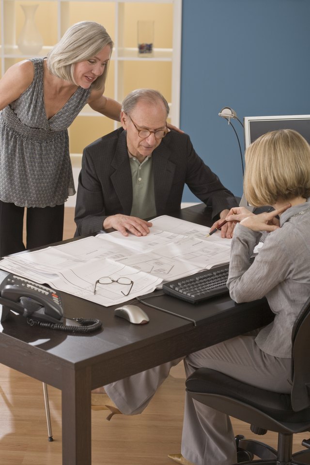 Couple at a consultation