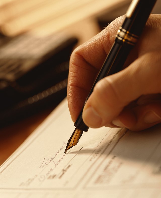 Writing a Check