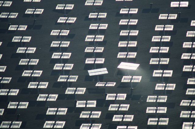 Solar One-Solar Energy panel array, 300 mirrors,