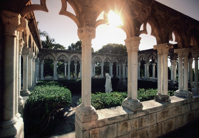 Garden in a French Cloister, Paradise Island, Bahamas