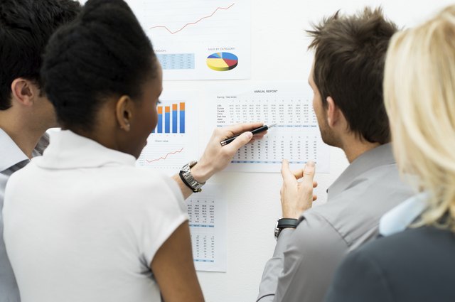 Discussing annual report