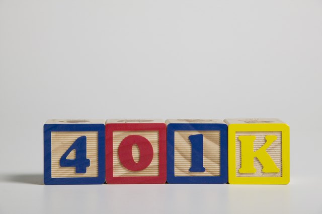 401K spelled out in building blocks