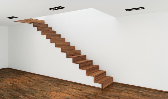 stairs in modern house