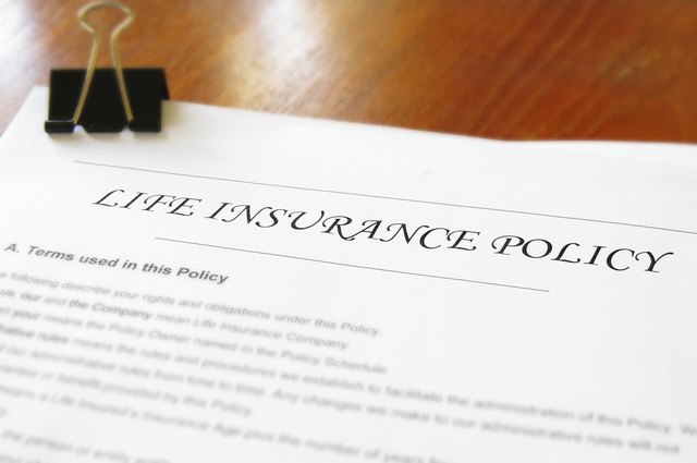 Life insurance policy